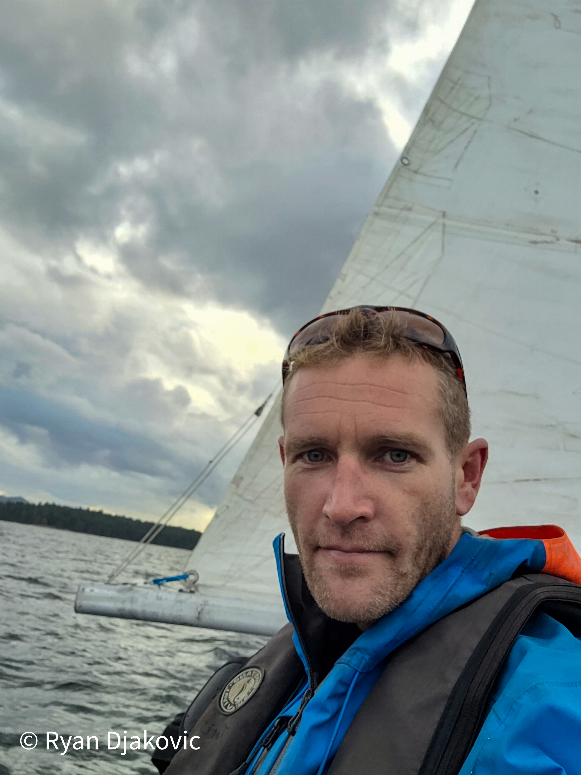 Ryan Djakovic - Nanaimo City Council Candidate Sailing